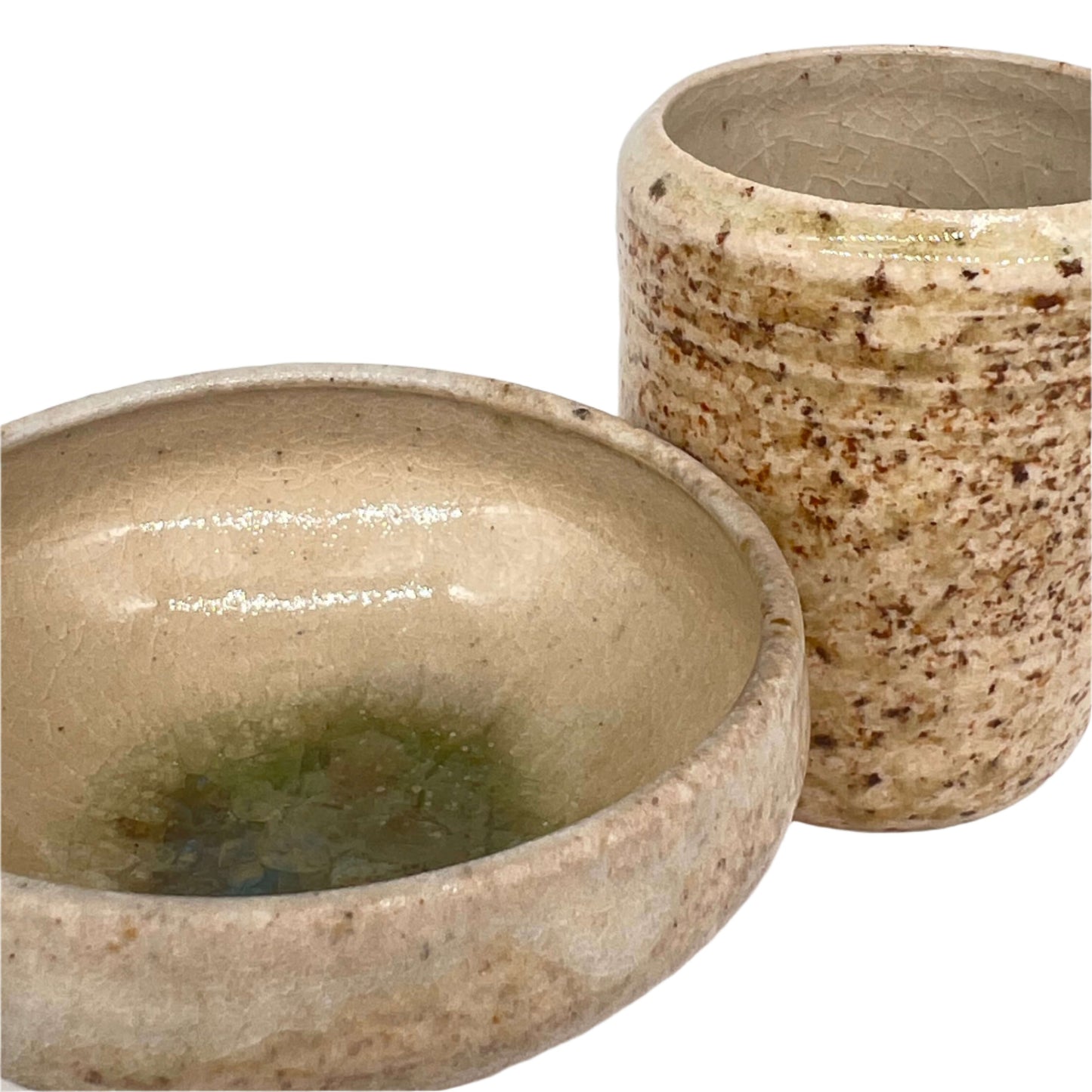 Incense holder and bowl set.