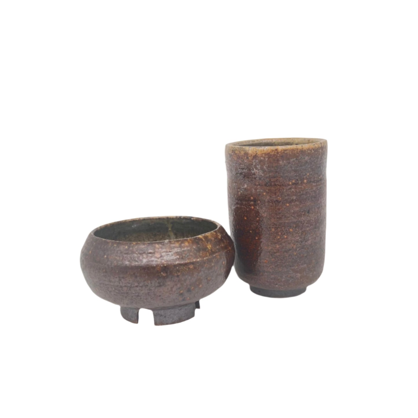 Incense holder and bowl set.