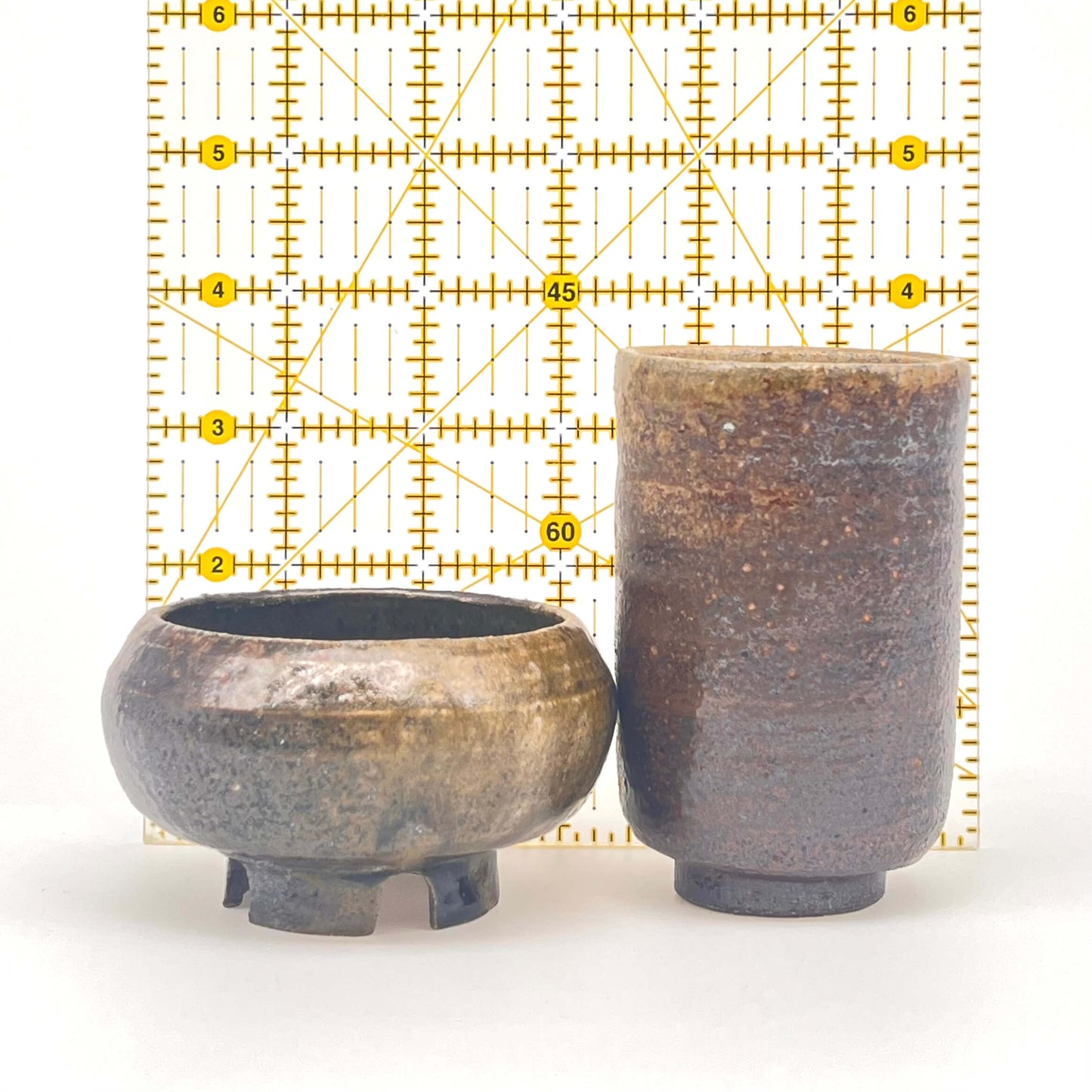 Incense holder and bowl set.