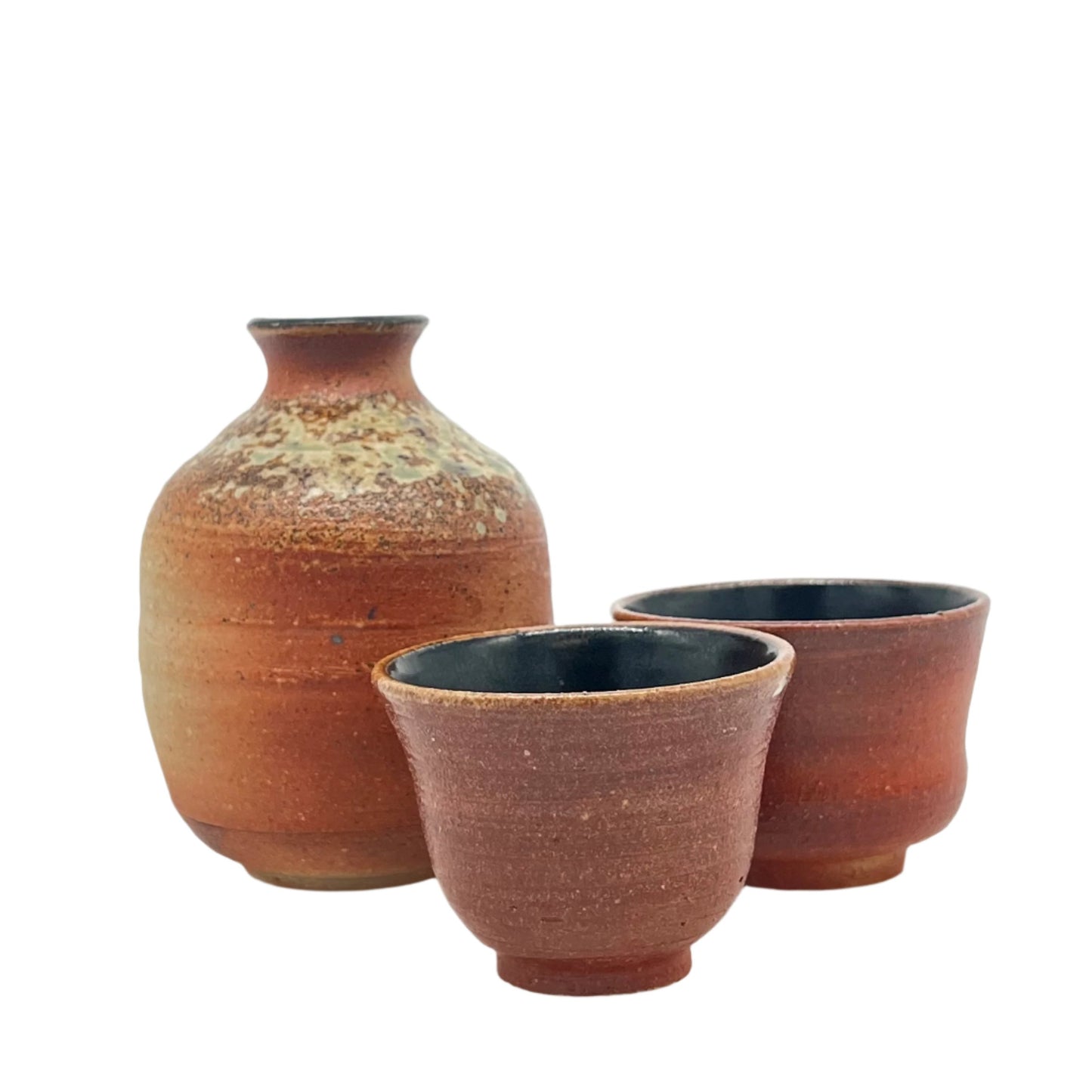 Sake Bottle Set With Cups