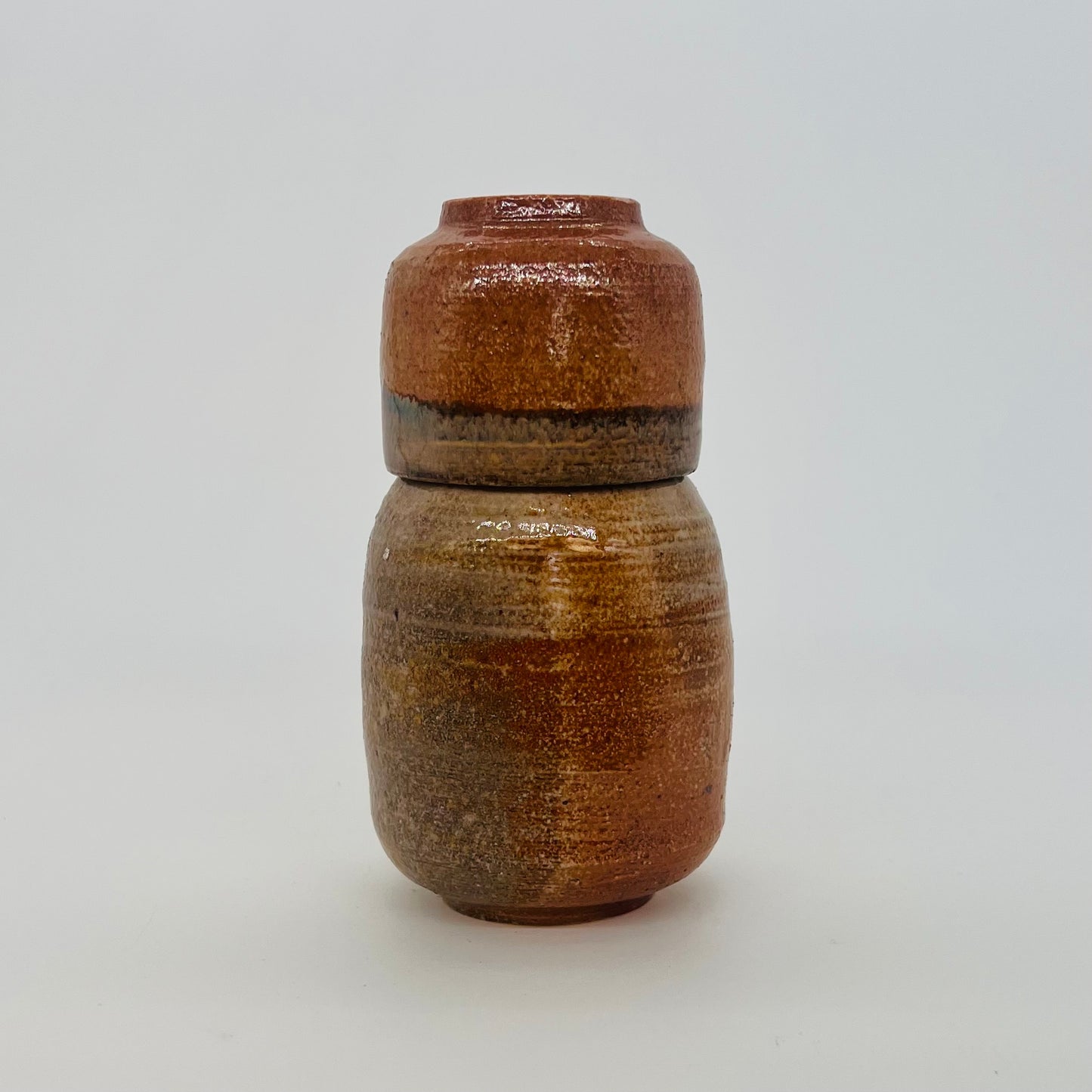 Sake bottle and cup set